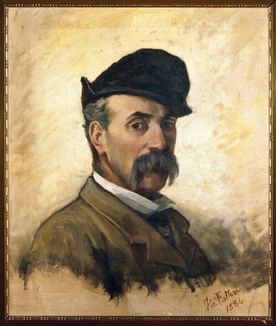 İtalya, Floransa, 59 Yaşında Otoportre by Giovanni Fattori