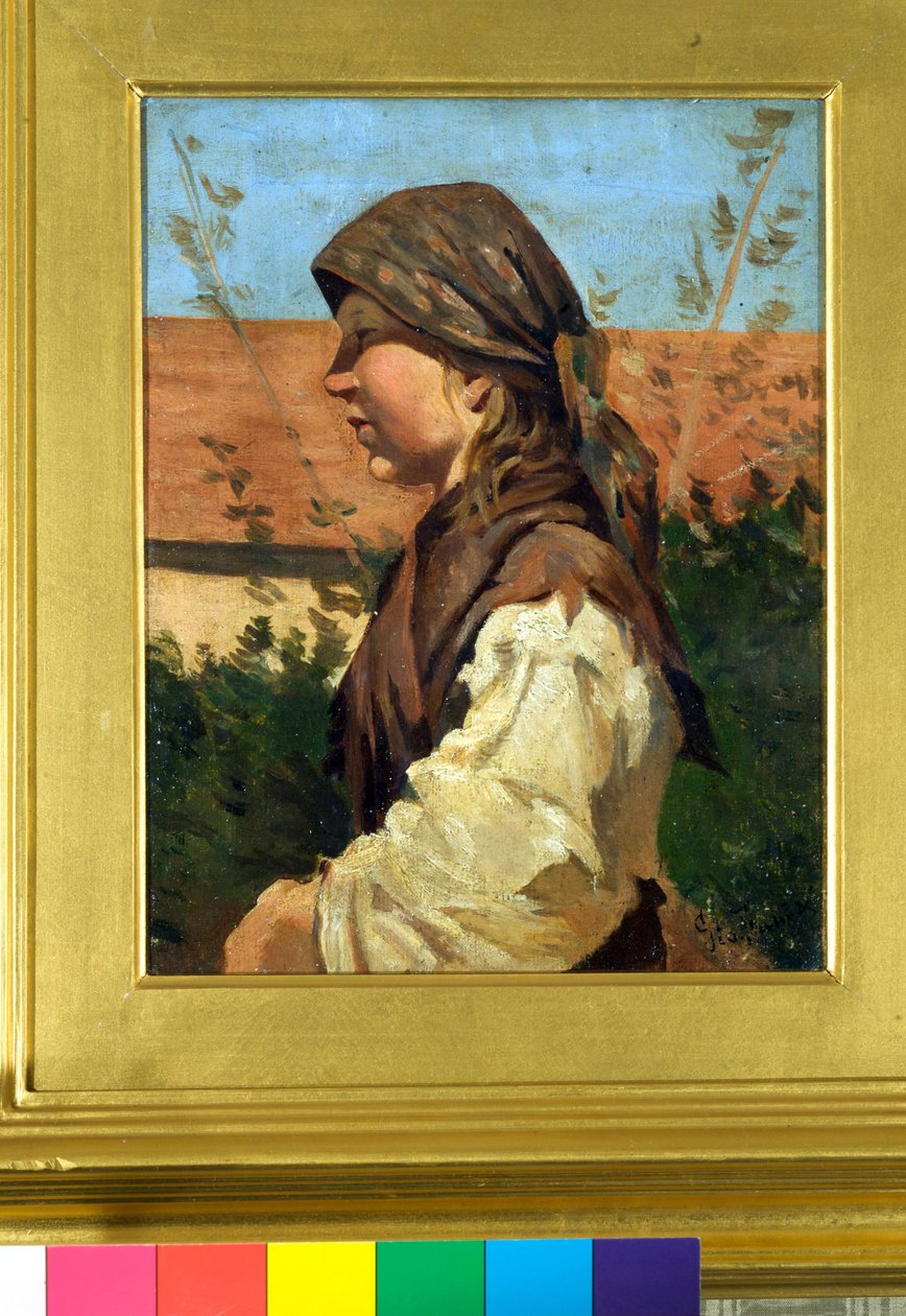 "Oduncu" by Giovanni Fattori