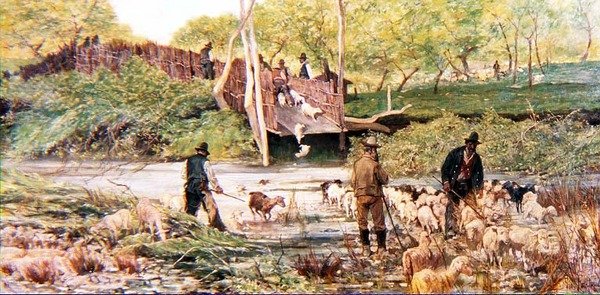 Koyun Atlama by Giovanni Fattori