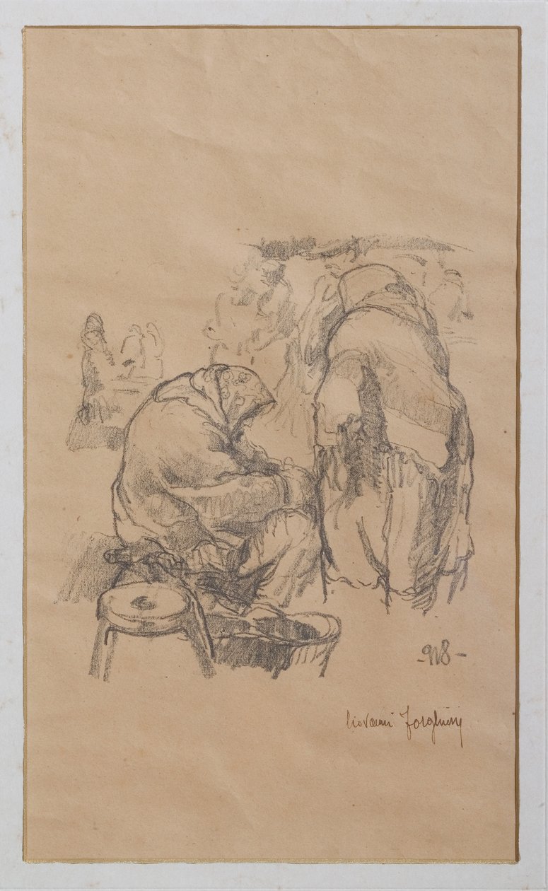 Pazardaki Kadınlar 1918 (litto) by Giovanni Forghieri
