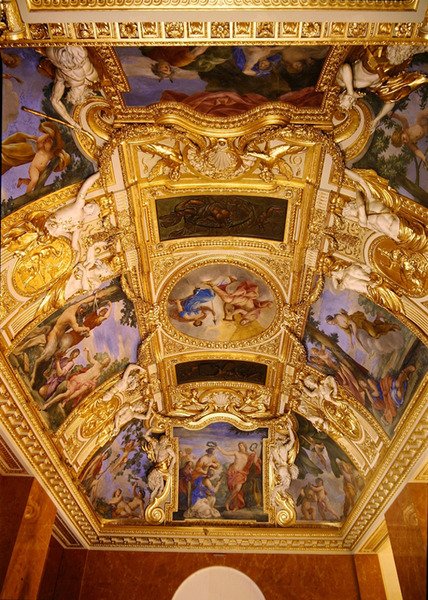 Mevsimler Salonunun tavanı, 1655-58 by Giovanni Francesco Romanelli