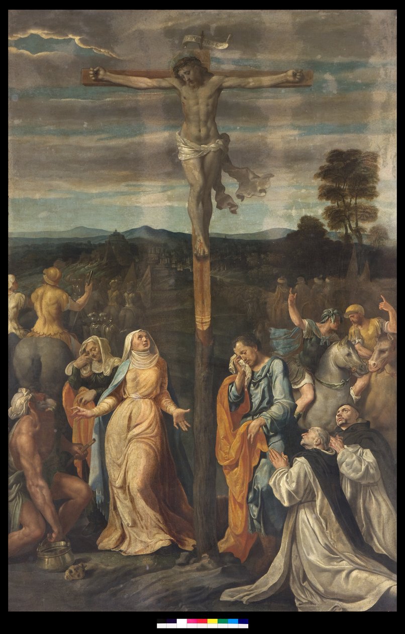 Çarmıha Gerilme, 1541-45 by Giovanni Fratino