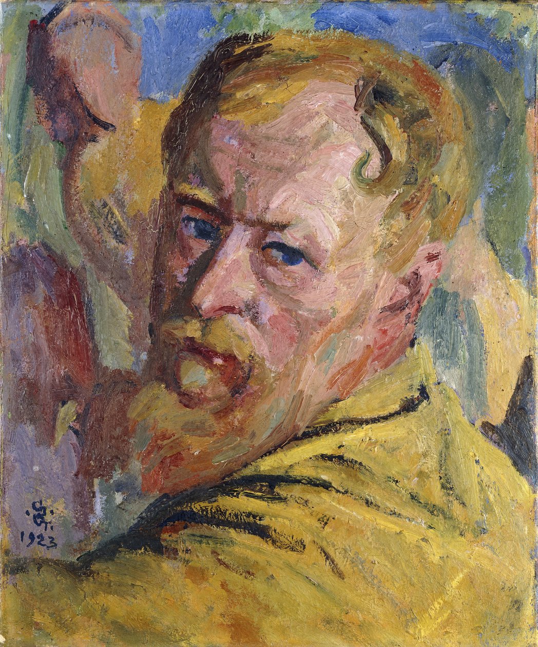 Kendi portresi, 1923 by Giovanni Giacometti
