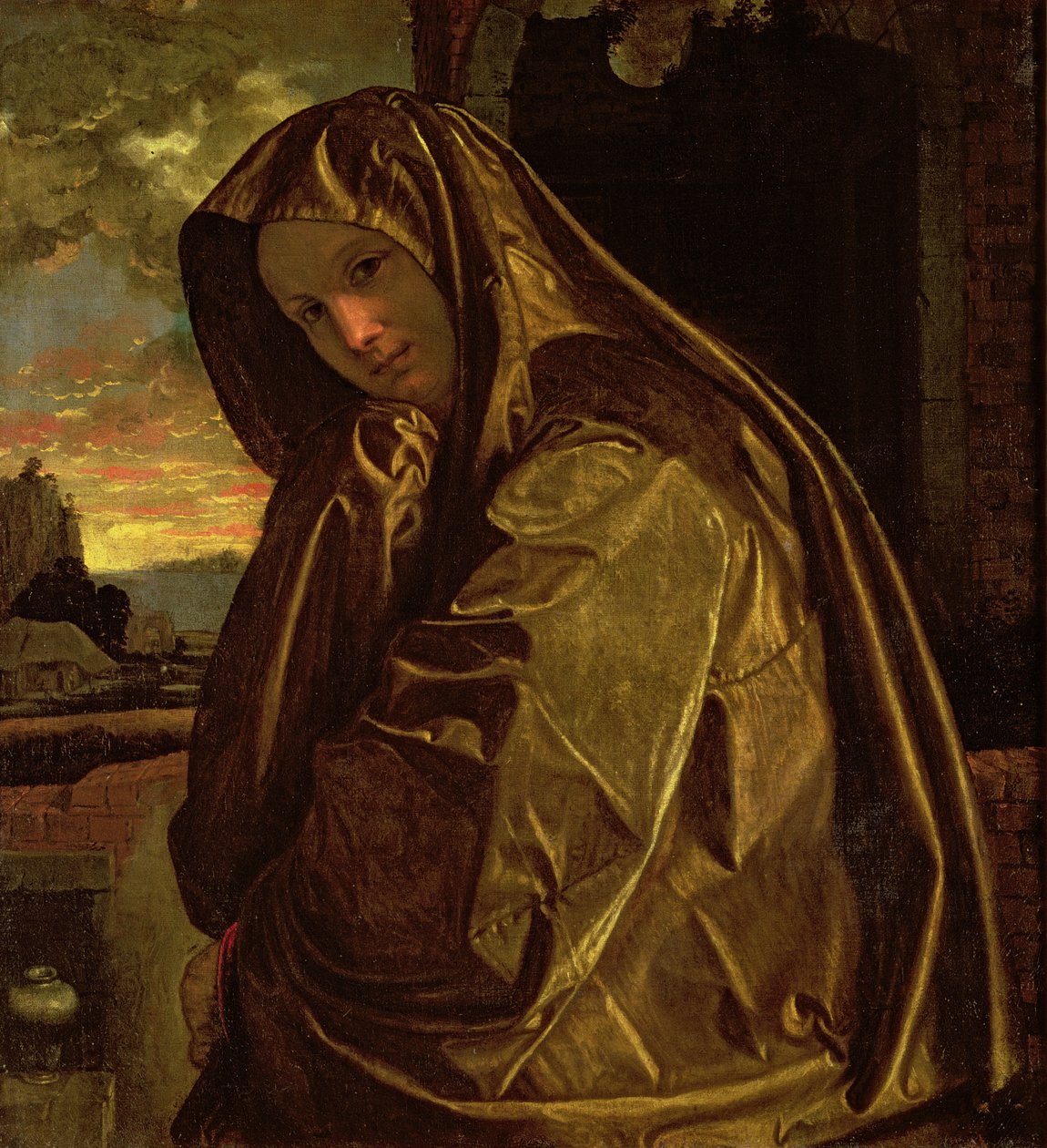 Aziz Mary Magdalene by Giovanni Girolamo Savoldo