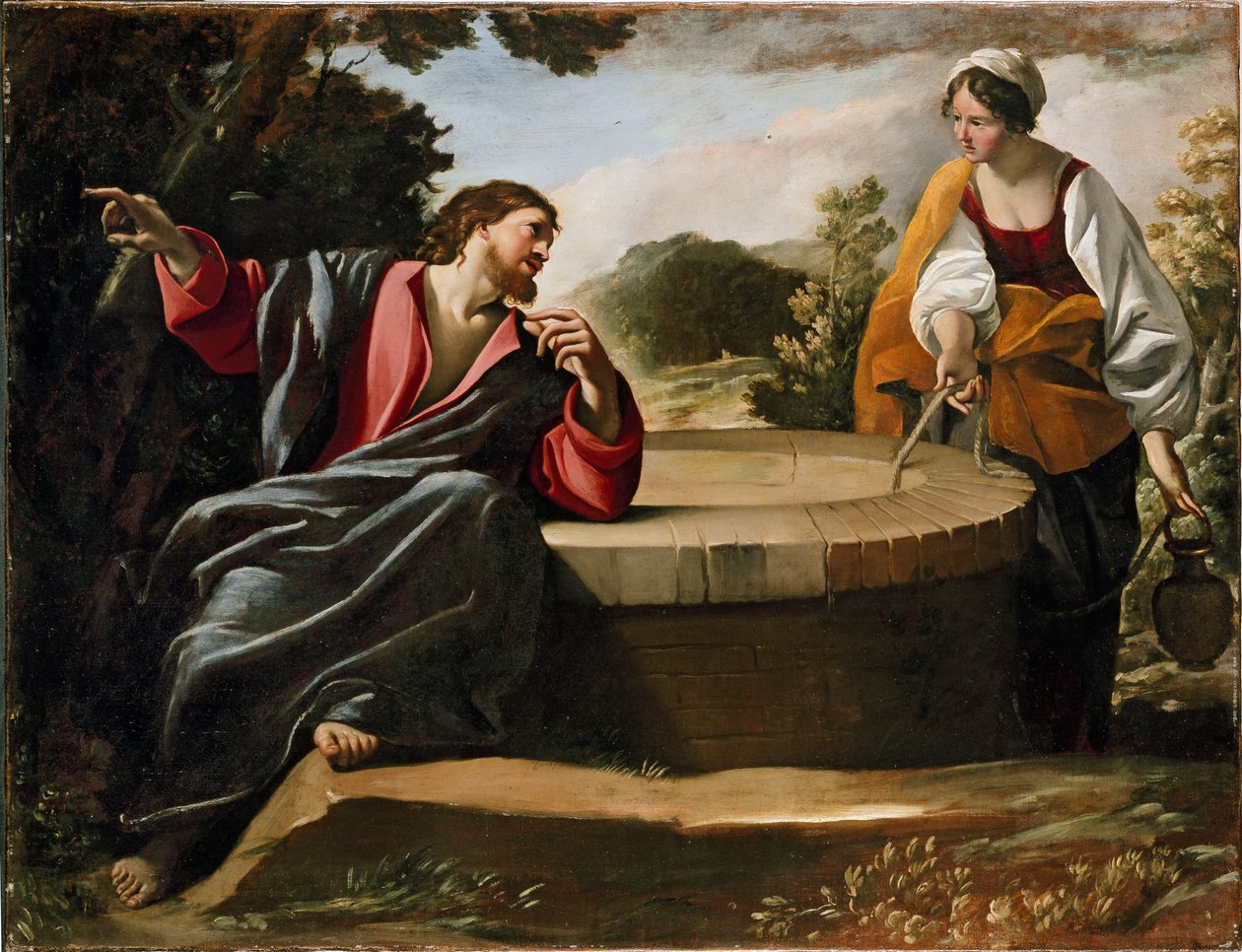 İsa ve Samiriyeli Kadın, 1620