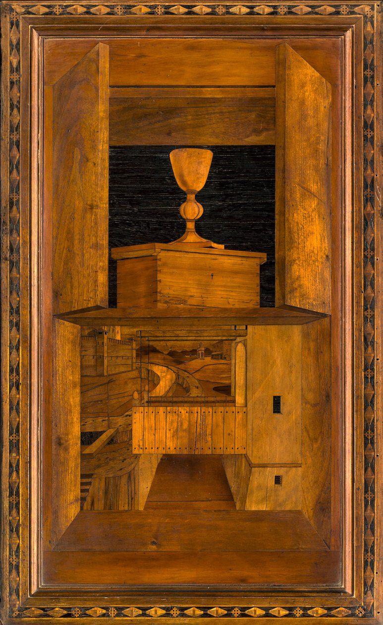 Ligne Kanonik Korosu, Giovanni Maria Platina 1484 tarafından kakma, Üstün Durak by Giovanni Maria Platina