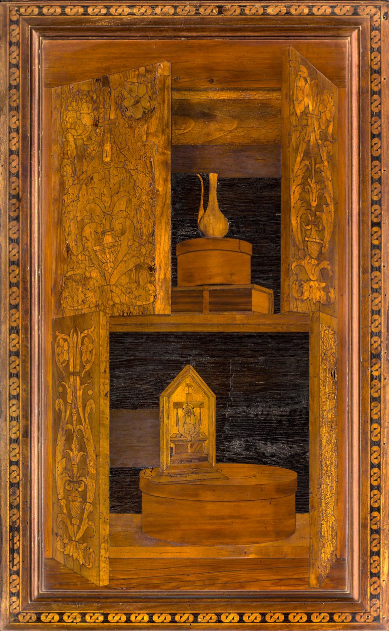 Ligne Kanonik Korosu, Giovanni Maria Platina 1484 tarafından kakma, Üstün Durak by Giovanni Maria Platina