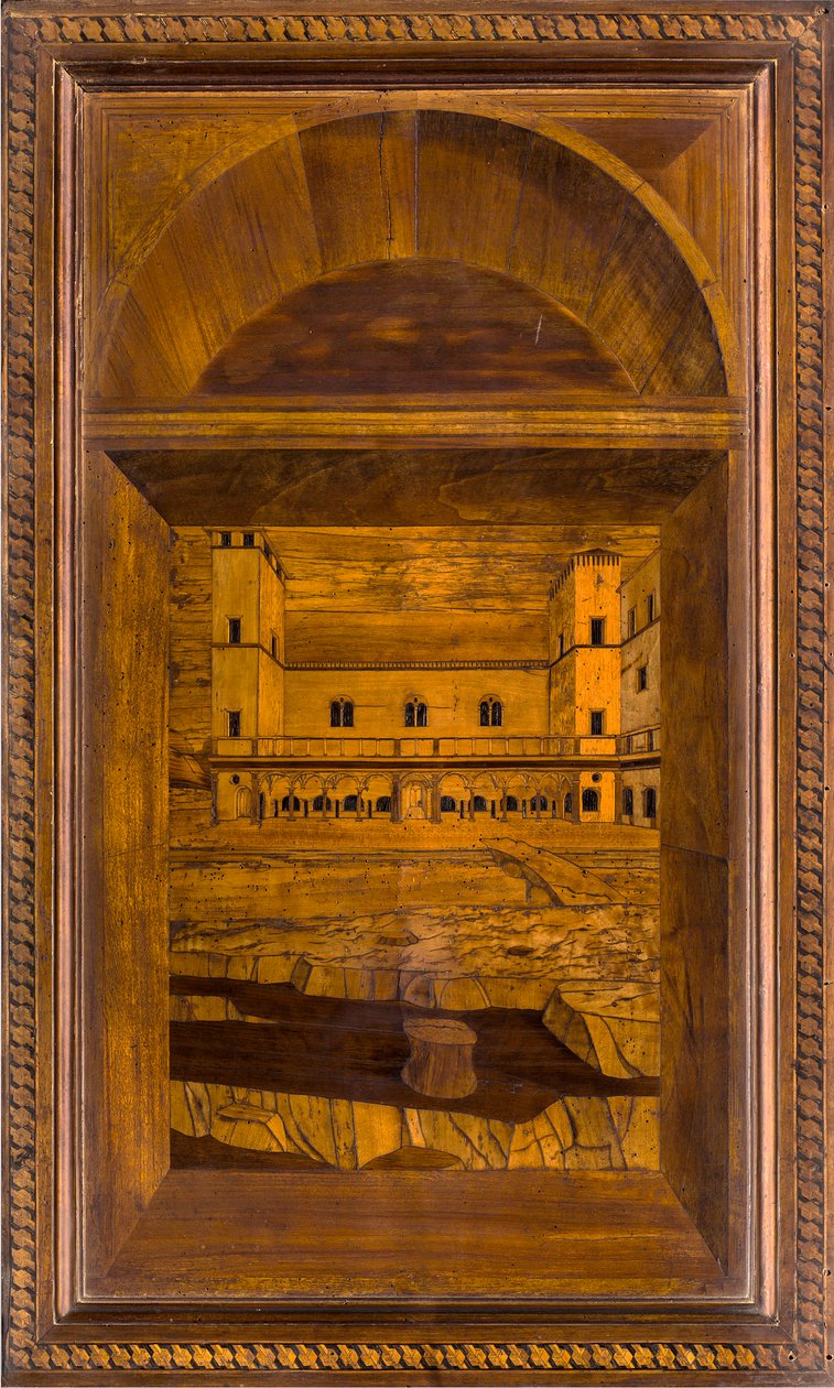 Ligne Kanonik Korosu, Giovanni Maria Platina 1484 tarafından kakma, Üstün Durak by Giovanni Maria Platina