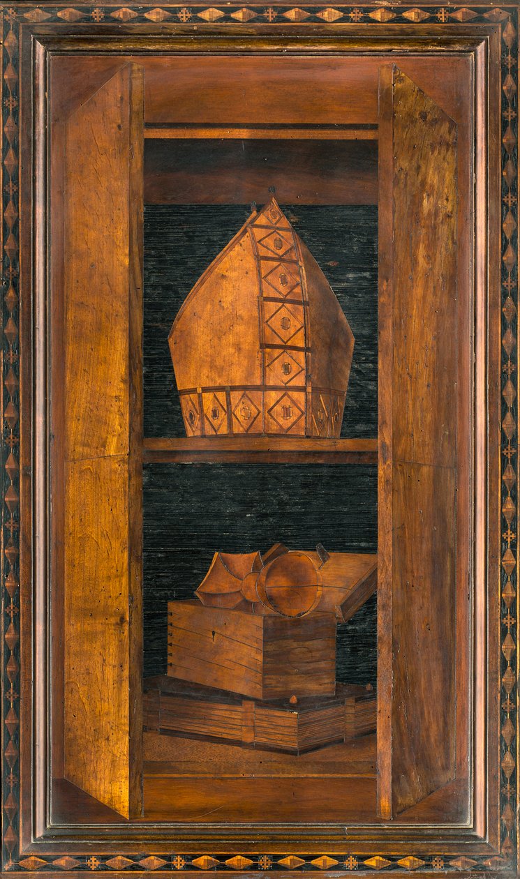 Ligne Kanonik Korosu, Giovanni Maria Platina 1484 tarafından kakma, Üstün Durak by Giovanni Maria Platina