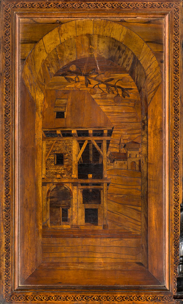 Ligne Kanonik Korosu, Giovanni Maria Platina 1484 tarafından kakma, Üstün Durak by Giovanni Maria Platina