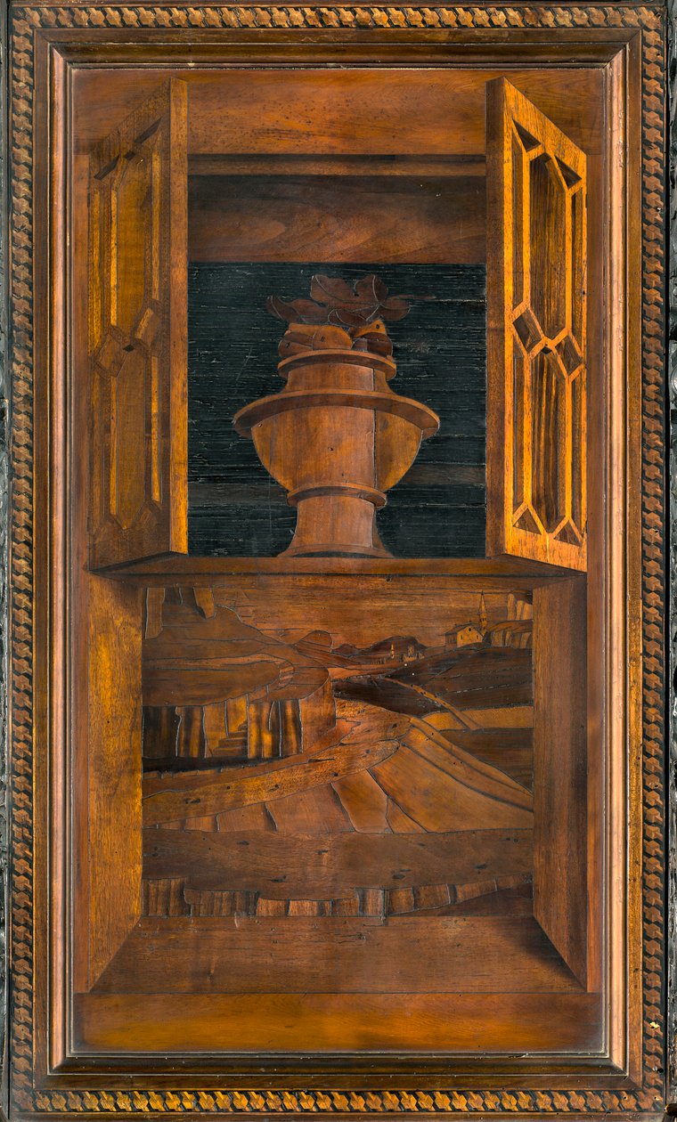 Ligne Kanonik Korosu, Giovanni Maria Platina 1484 tarafından kakma, Üstün Durak by Giovanni Maria Platina