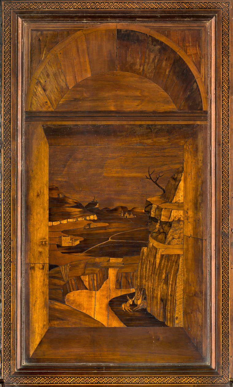 Ligne Kanonik Korosu, Giovanni Maria Platina 1484 tarafından kakma, Üstün Durak by Giovanni Maria Platina