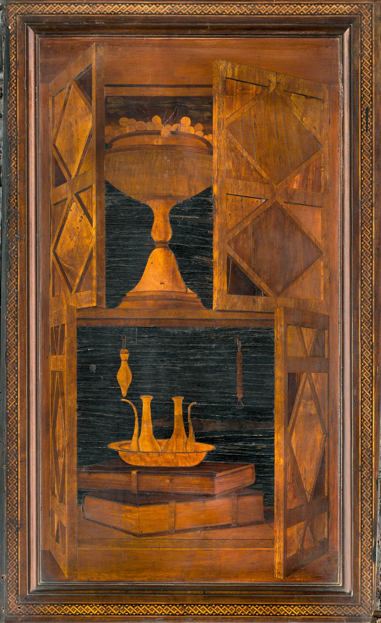 Ligne Kanonik Korosu, Giovanni Maria Platina 1484 tarafından kakma, Üstün Durak by Giovanni Maria Platina