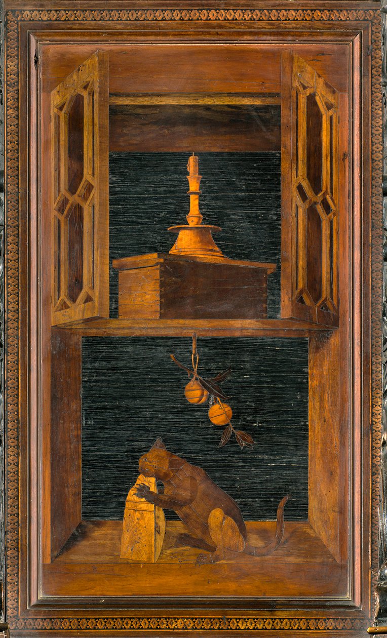 Ligne Kanonik Korosu, Giovanni Maria Platina 1484 tarafından kakma, Üstün Durak by Giovanni Maria Platina