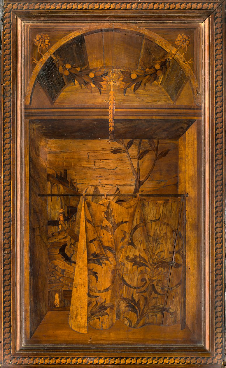 Ligne Kanonik Korosu, Giovanni Maria Platina 1484 tarafından kakma, Üstün Durak by Giovanni Maria Platina