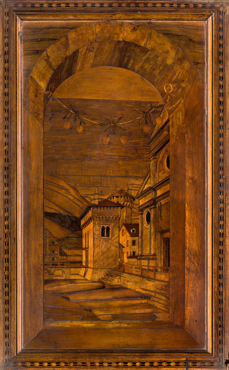 Ligne Kanonik Korosu, Giovanni Maria Platina 1484 tarafından kakma, Üstün Durak by Giovanni Maria Platina