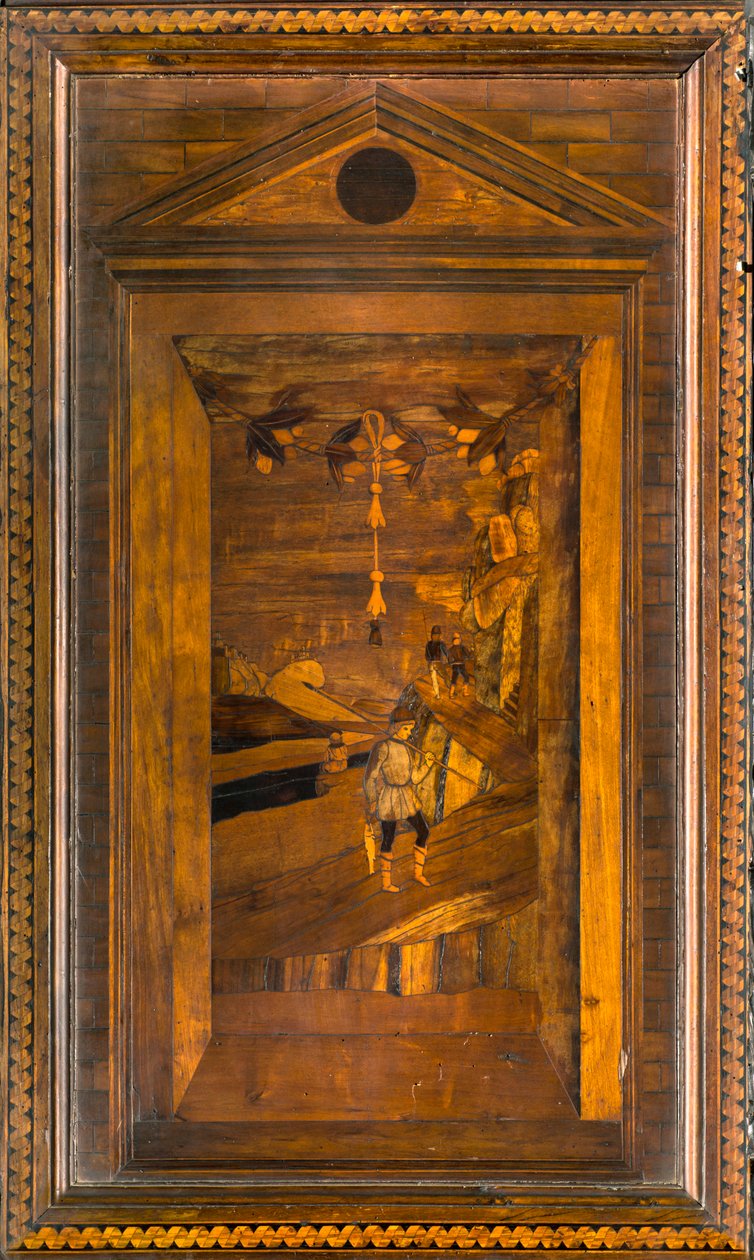 Ligne Kanonik Korosu, Giovanni Maria Platina 1484 tarafından kakma, Üstün Durak by Giovanni Maria Platina