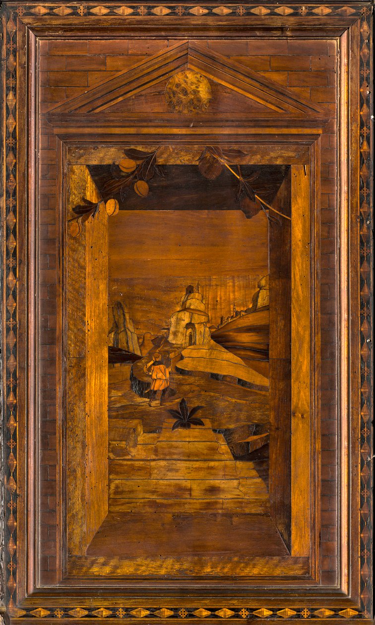 Ligne Kanonik Korosu, Giovanni Maria Platina 1484 tarafından kakma, Üstün Durak by Giovanni Maria Platina