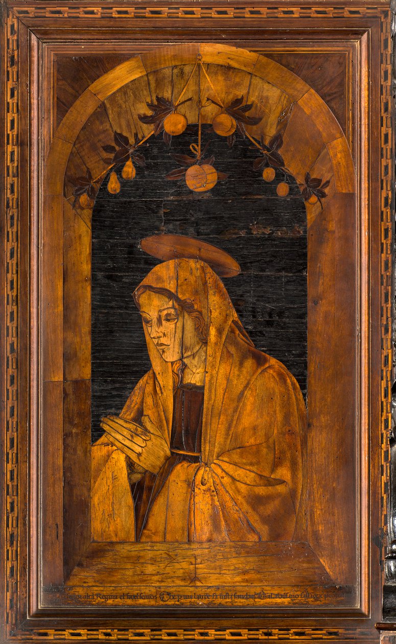 Ligne Kanonik Korosu, Giovanni Maria Platina 1484 tarafından kakma, Üstün Durak by Giovanni Maria Platina