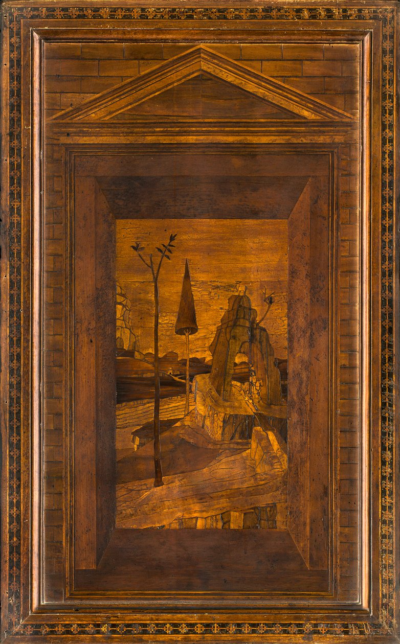 Ligne Kanonik Korosu, Giovanni Maria Platina 1484 tarafından kakma, Üstün Durak by Giovanni Maria Platina