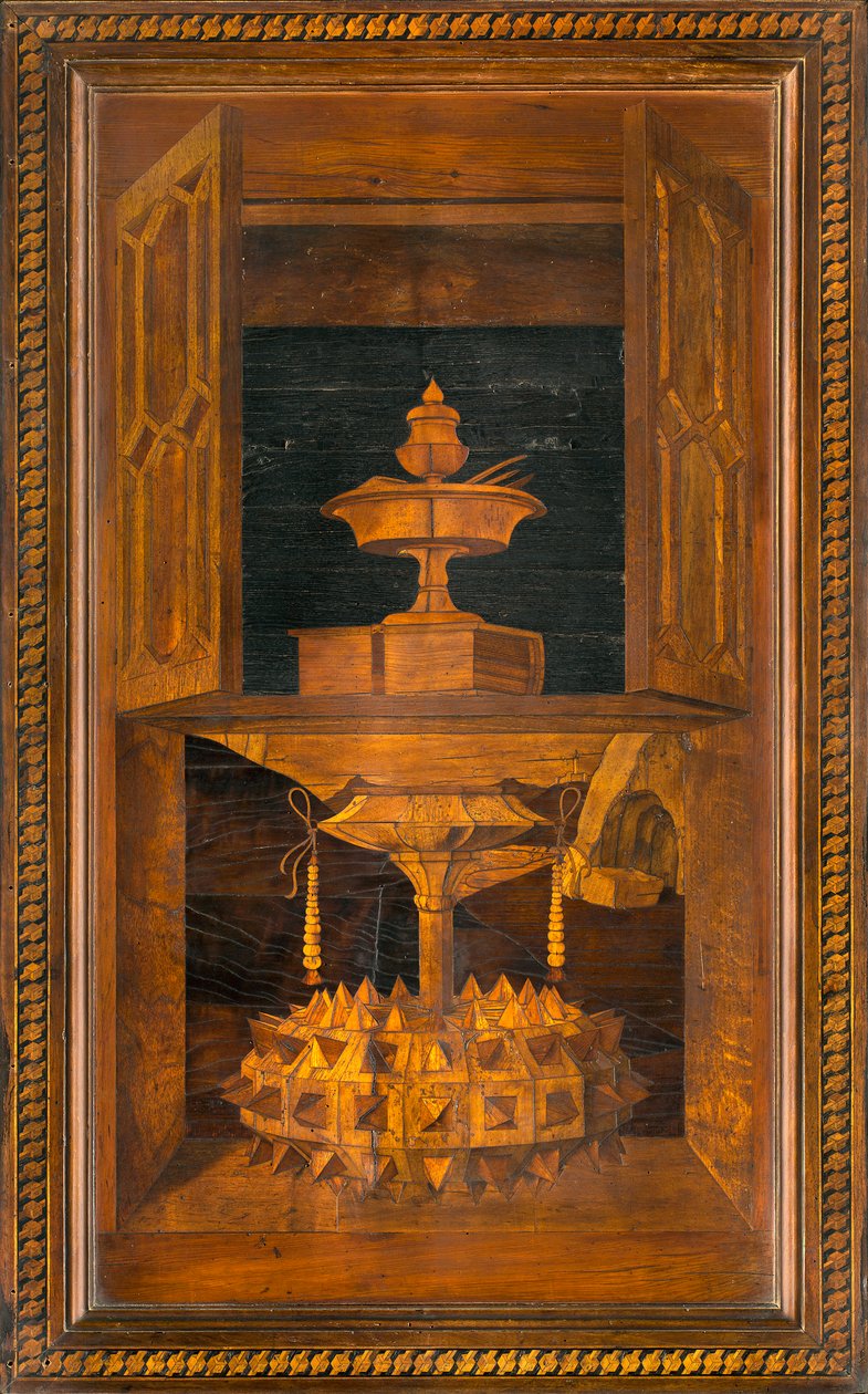Ligne Kanonik Korosu, Giovanni Maria Platina 1484 tarafından kakma, Üstün Durak by Giovanni Maria Platina