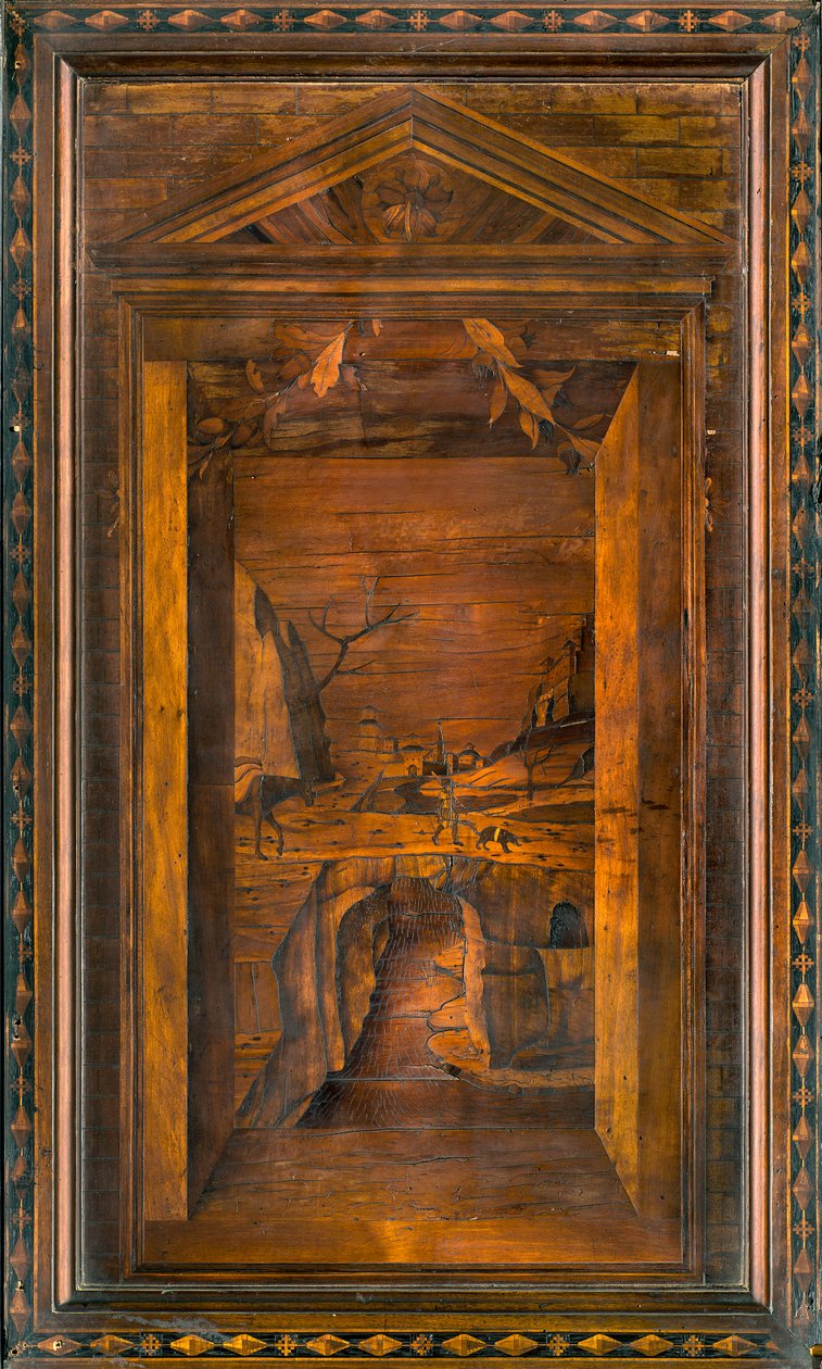 Ligne Kanonik Korosu, Giovanni Maria Platina 1484 tarafından kakma, Üstün Durak by Giovanni Maria Platina