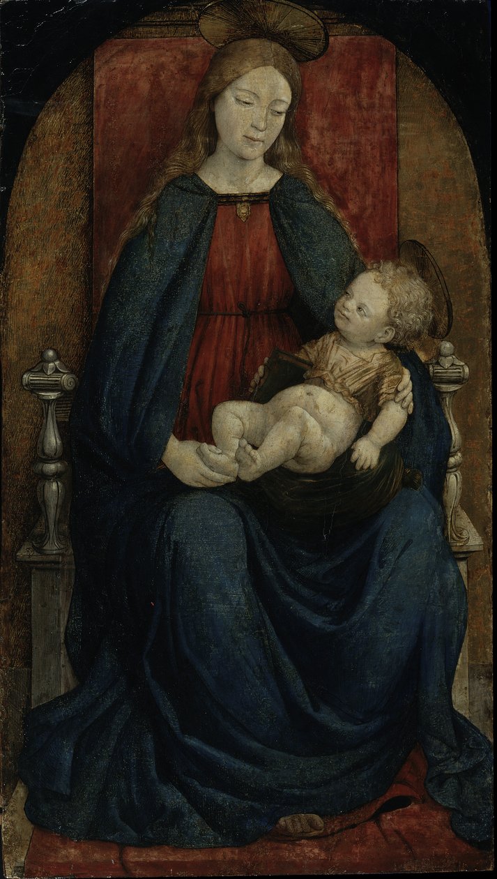 Bakire ve Çocuk, c.1480 by Giovanni Martino Spanzotti