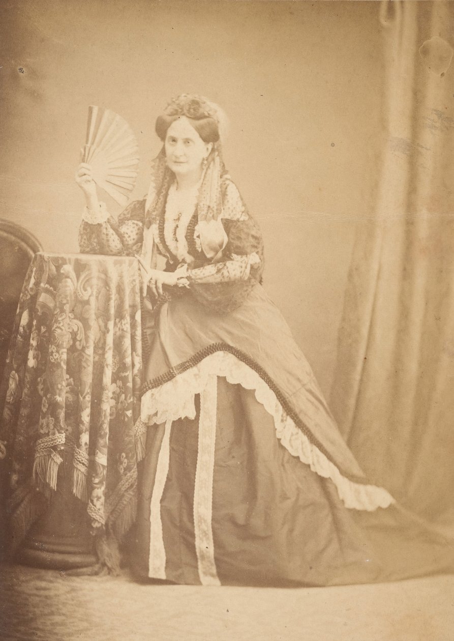 [La Comtesse Masada Tutma Yelpazesinde], 1860