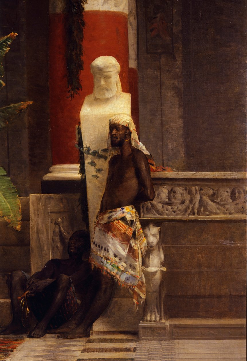 Poppea'nın İntikamı, detay, Giovanni Muzzioli (1854-1894), tuval üzerine yağlı boya by Giovanni Muzzioli