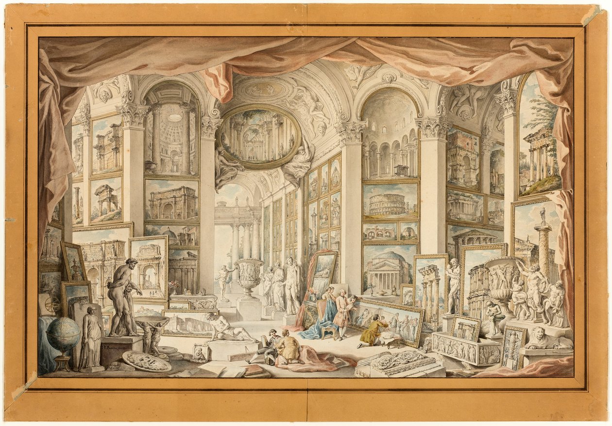 Antik Roma by Giovanni Paolo Panini