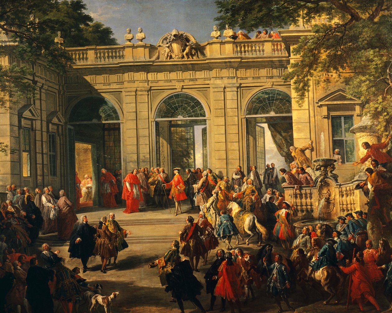 Bourbon Kralı III. Charles, Quirinal Kahve Evi