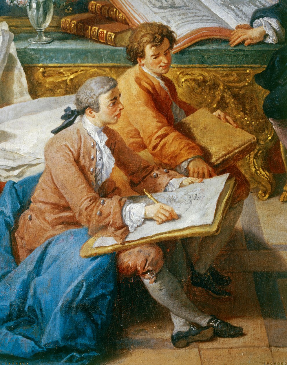 Modern Roma manzaraları galerisi ... by Giovanni Paolo Pannini or Panini