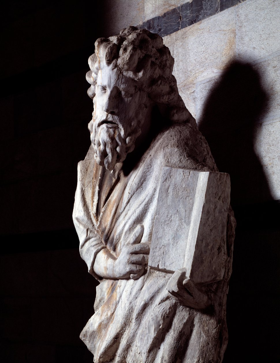 Peygamber figürü (Mermer Heykel, c.1306) by Giovanni Pisano