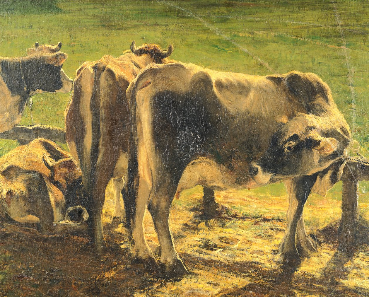 Kutupta, Giovanni Segantini (1858-1899), tuval üzerine yağlı boya by Giovanni Segantini