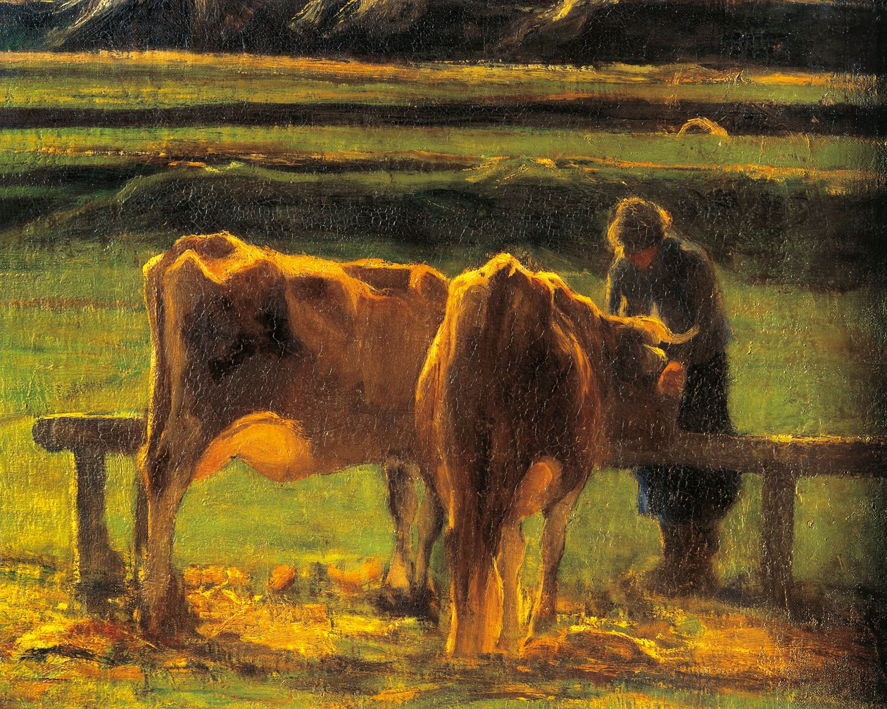 İtalya, Roma, Alla Stanga by Giovanni Segantini