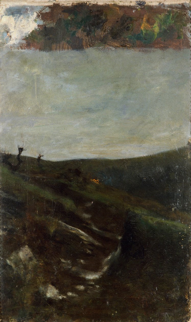 Milano yakınlarındaki manzara by Giovanni Segantini