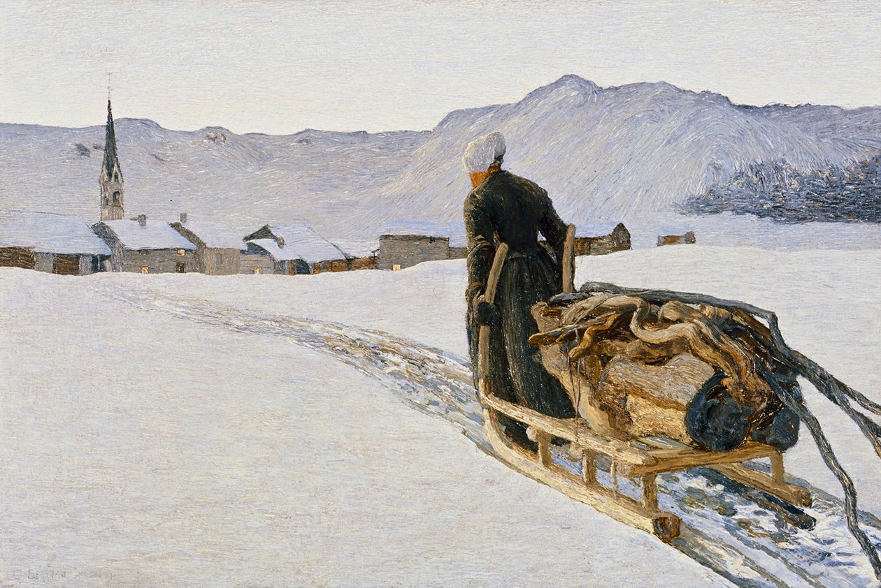 Ritorno dal bosco (Ormandan Dönüş) by Giovanni Segantini