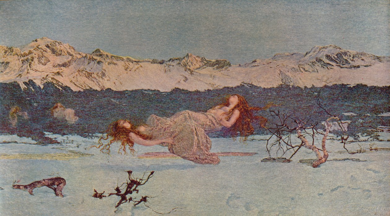 Lüksün Cezası, 1891 1935 by Giovanni Segantini