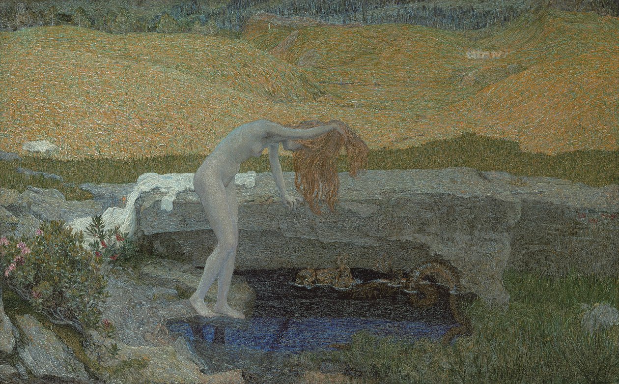 Kibir Kibir, 1897 by Giovanni Segantini