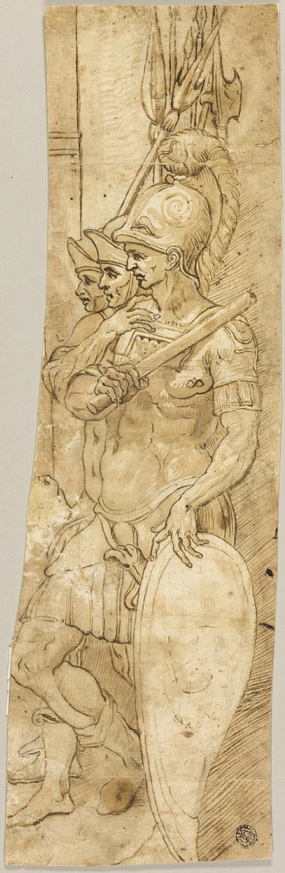 Üç Romalı Asker by Giovanni da Bologna