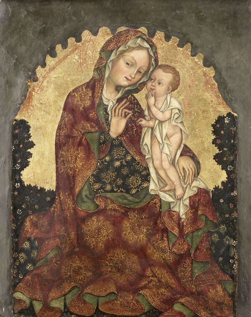 Alçakgönüllü Madonna by Giovanni da Francia (attributed to)