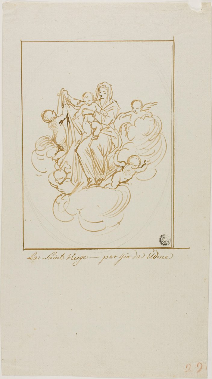 kutsal bakire by Giovanni da Udine