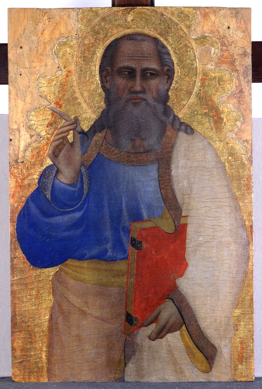 John the Evangelist, c.1365 (kavak ağacı üzerinde tempera) by Giovanni del Biondo dal Casentino