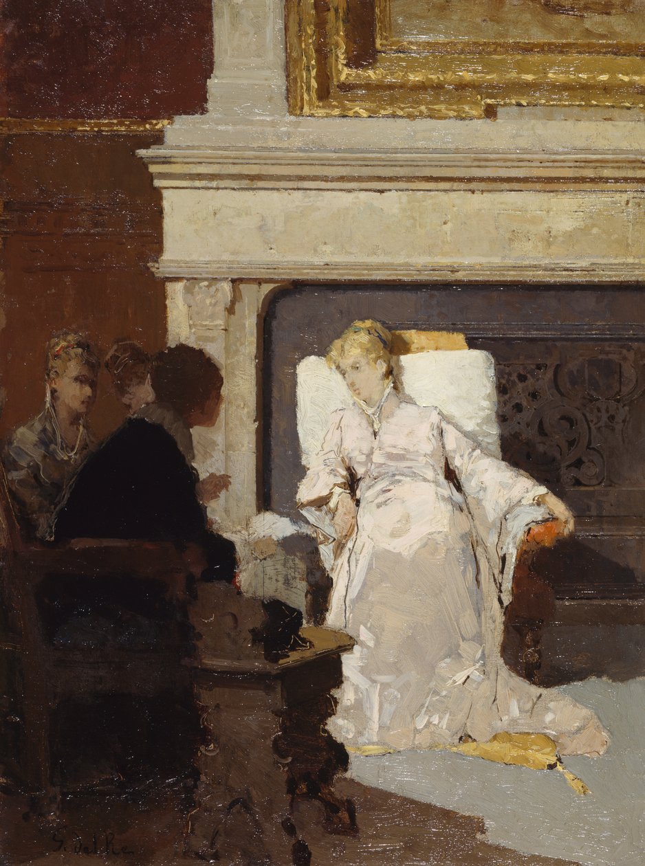 Eleonora ve şair Tasso by Giovanni del Re