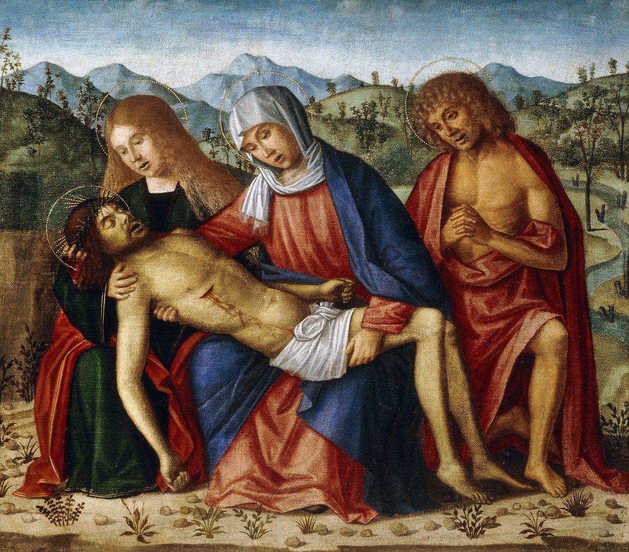 Pieta, by Giovanni di Niccolo Mansueti