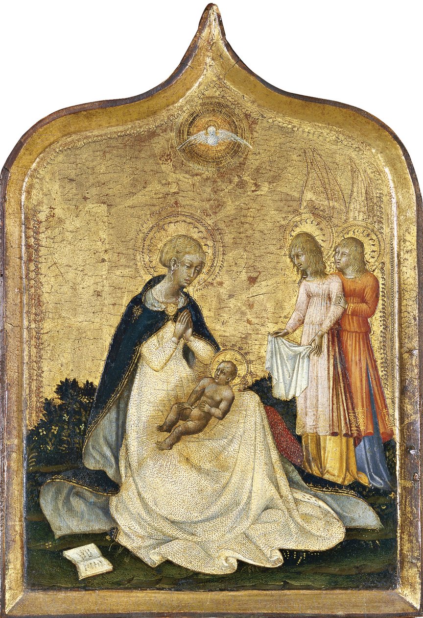 Alçakgönüllülüğün Bakiresi by Giovanni di Paolo