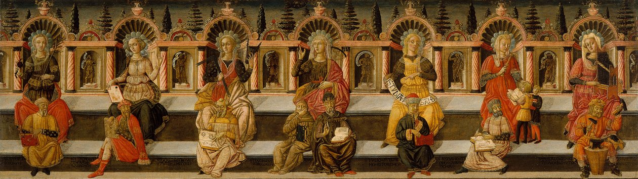 Yedi Liberal Sanat by Giovanni di Ser Giovanni,