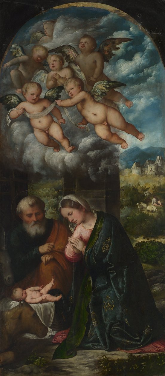 Doğuş by Girolamo Romanino