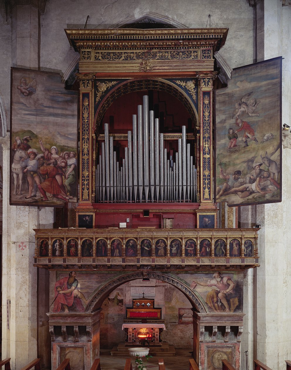 Aziz Andrea Organı, 1525 (karışık teknik) by Girolamo di Romana