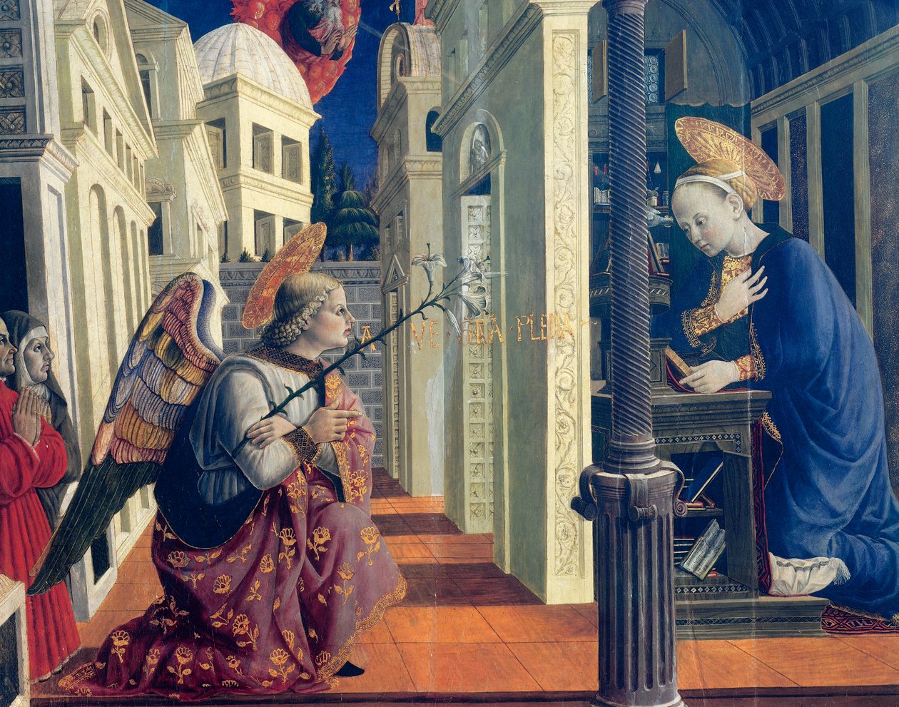 Camerino'dan Girolamo di Giovanni tarafından duyuru (yaklaşık 1449-1473), ayrıntı, yaklaşık 1460 by Girolamo Giovanni